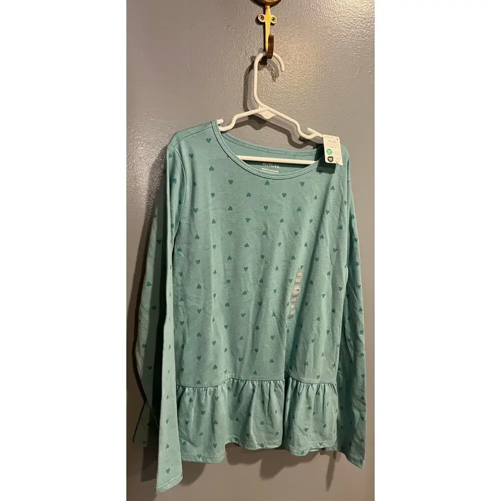 NWT Carter's Peplum Shirt - Girl's Size XL